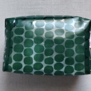Women cosmetics Bags Green Patterned The Vintage Cosmetics